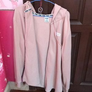 PINK zip up hoodie